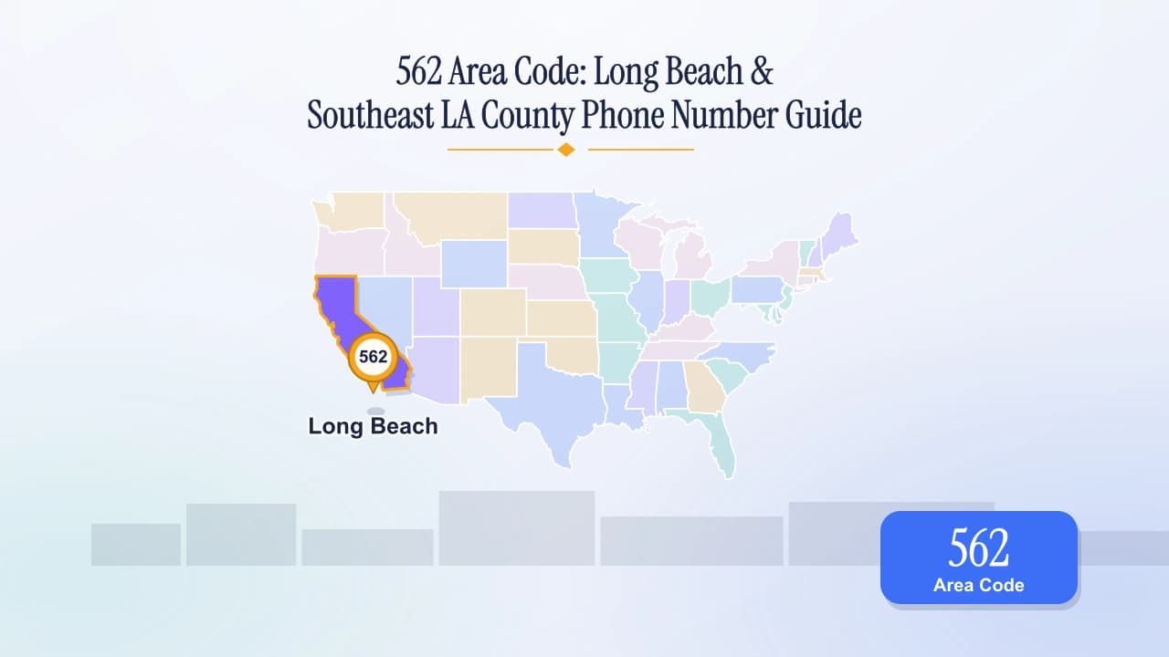 562 Area Code: Long Beach & Southeast LA County Phone Number Guide